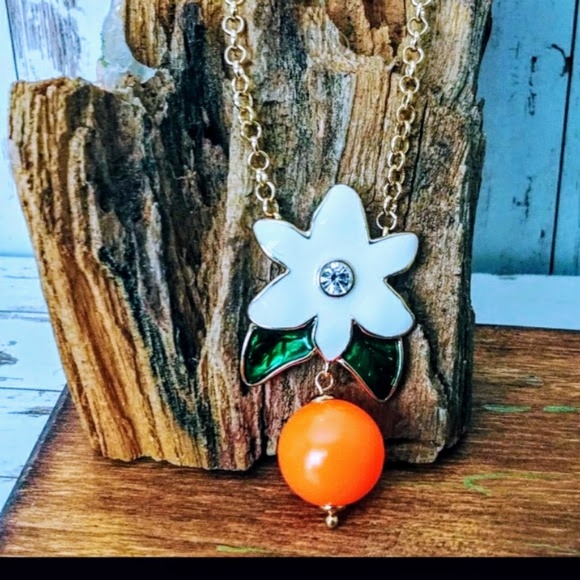 Jewelry - Orange Blossom Pendent